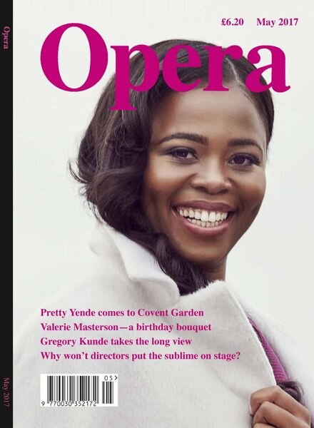 Opera – May 2017 Cover