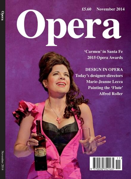 Opera – November 2014 Cover