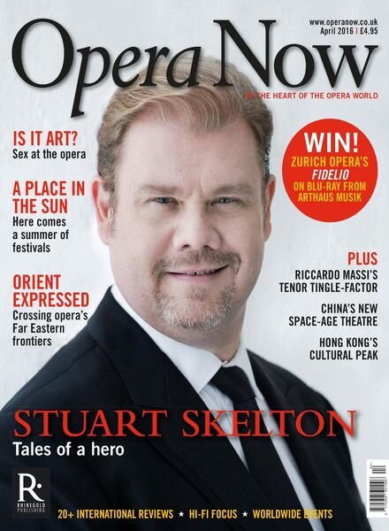 Opera Now – April 2016 Cover