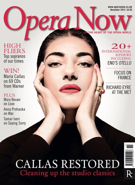 Opera Now – November 2014 Cover