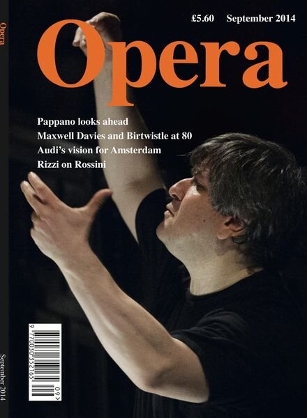 Opera – September 2014 Cover