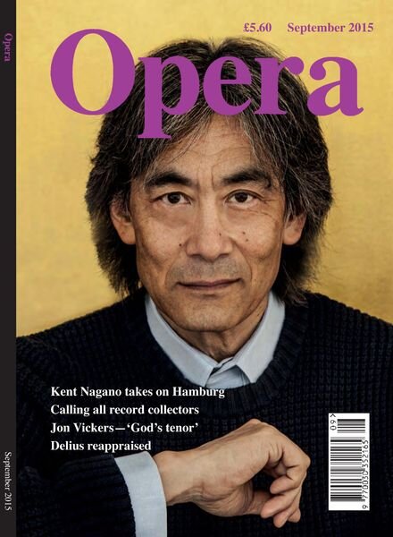 Opera – September 2015 Cover