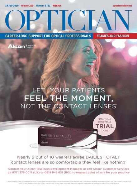 Optician – 19 July 2019 Cover