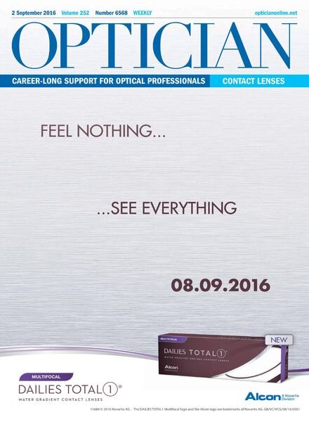 Optician – 2 September 2016 Cover