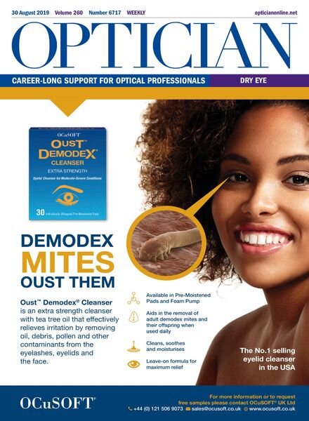 Optician – 30 August 2019 Cover