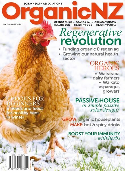 Organic NZ – July 2020 Cover