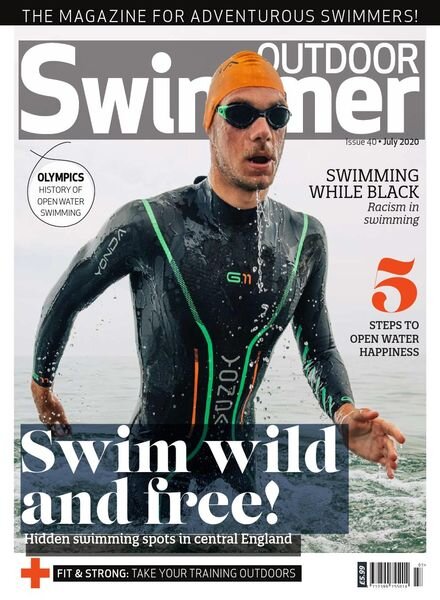 Outdoor Swimmer – July 2020 Cover