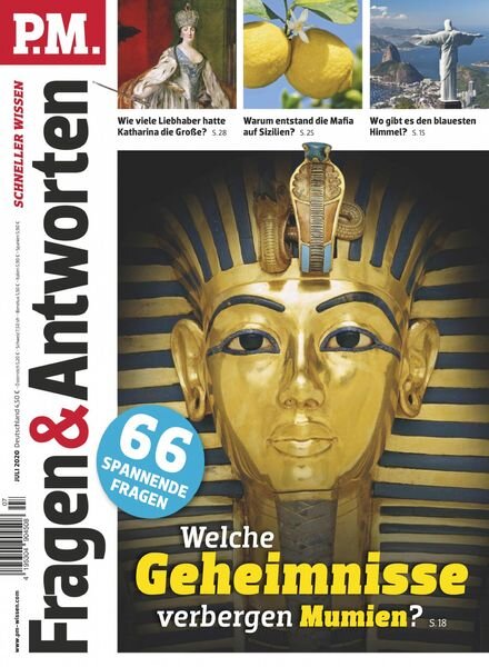P.M. Fragen & Antworten – Juli 2020 Cover