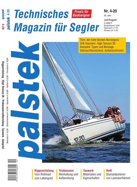 Palstek – Juli-August 2020 Cover