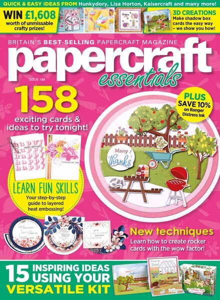 Papercraft Essentials – July 2020 Cover