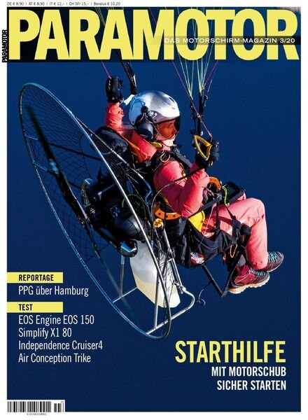 Paramotor Magazin – Juli 2020 Cover