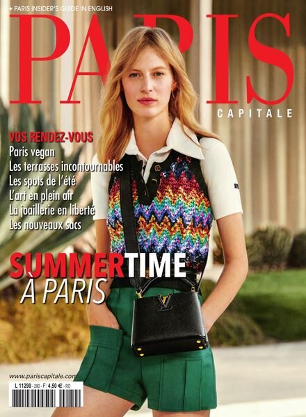 Paris Capitale – ete 2020 Cover