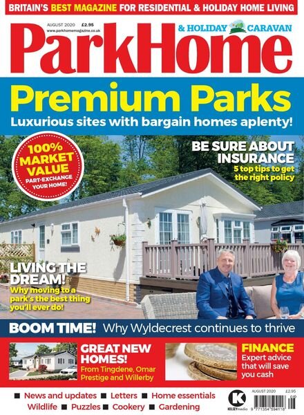 Park Home & Holiday Caravan – August 2020 Cover