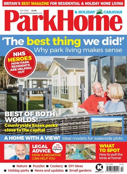Park Home & Holiday Caravan – July 2020 Cover