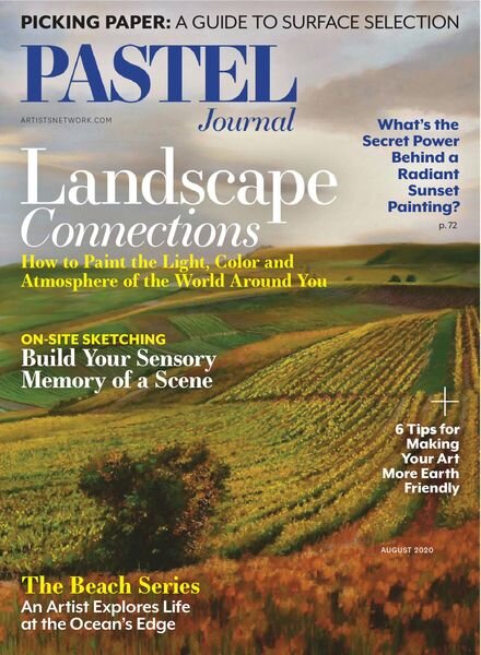 Pastel Journal – July 2020 Cover
