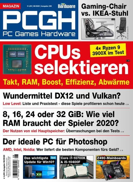 PC Games Hardware – August 2020 Cover