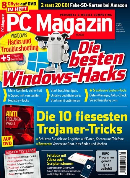 PC Magazin – August 2020 Cover