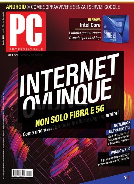 PC Professionale – Luglio 2020 Cover
