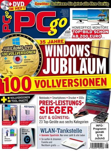 PCgo – August 2020 Cover
