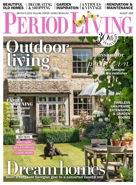 Period Living – August 2020 Cover