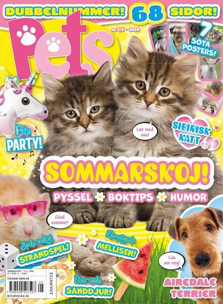 Pets Sverige – juni 2020 Cover