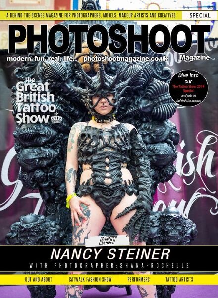Photoshoot – The Great British Tattoo Show Special 2019 Cover