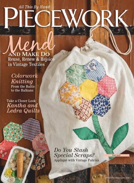 PieceWork – July-August 2020 Cover