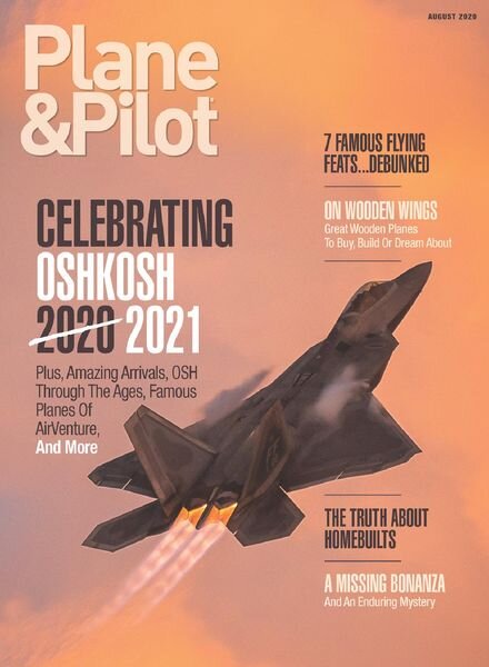 Plane & Pilot – August 2020 Cover