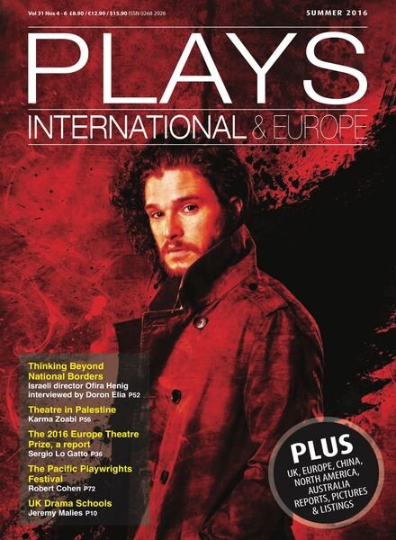 Plays International & Europe – Summer 2016 Cover