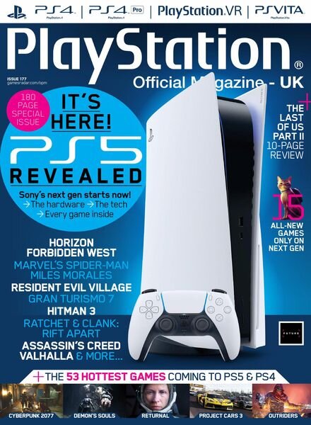 PlayStation Official Magazine UK – August 2020 Cover