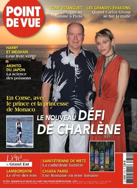 Point de Vue – 29 juillet 2020 Cover