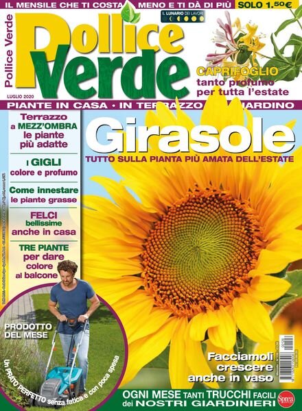 Pollice Verde – luglio 2020 Cover