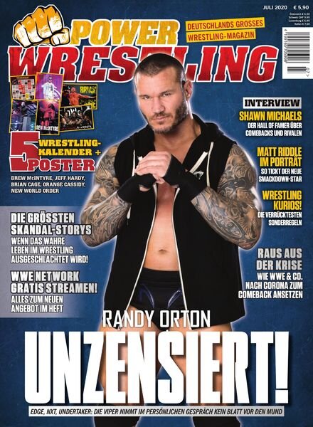 Power-Wrestling – 26 Juni 2020 Cover