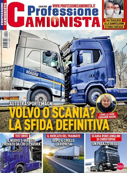 Professione Camionista – luglio 2020 Cover