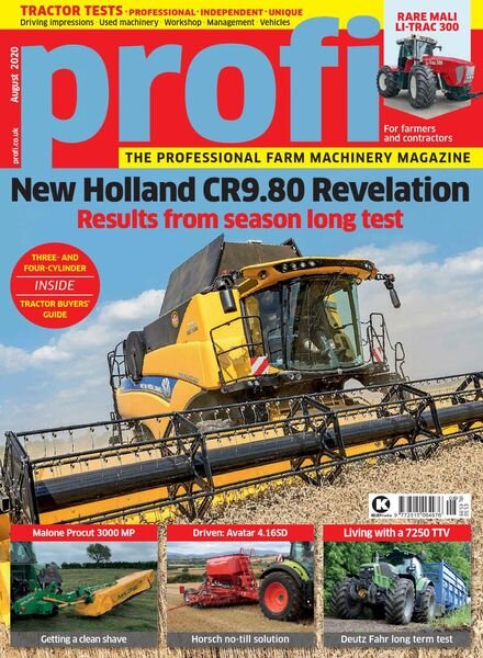 Profi International – August 2020 Cover