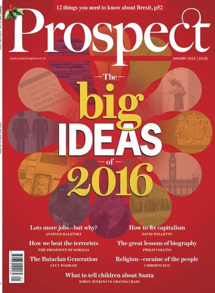 Prospect Magazine – January 2016 Cover