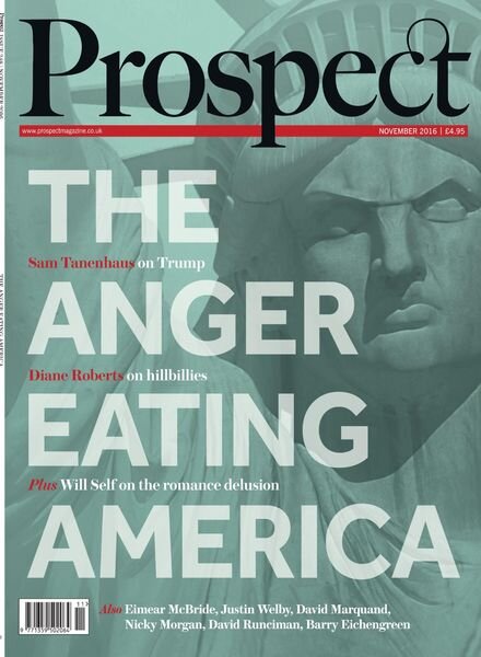 Prospect Magazine – November 2016 Cover