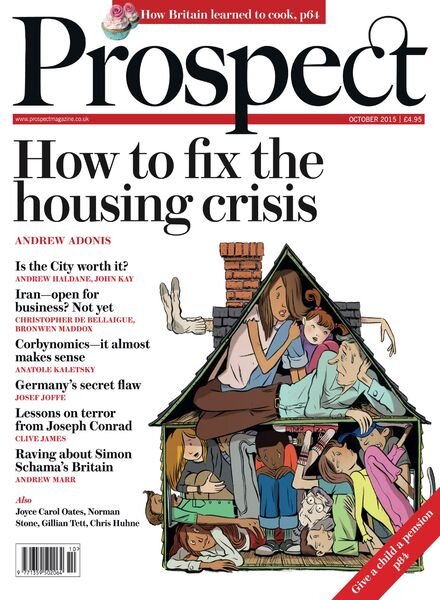 Prospect Magazine – October 2015 Cover