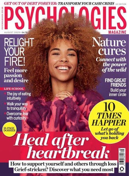 Psychologies UK – August 2020 Cover