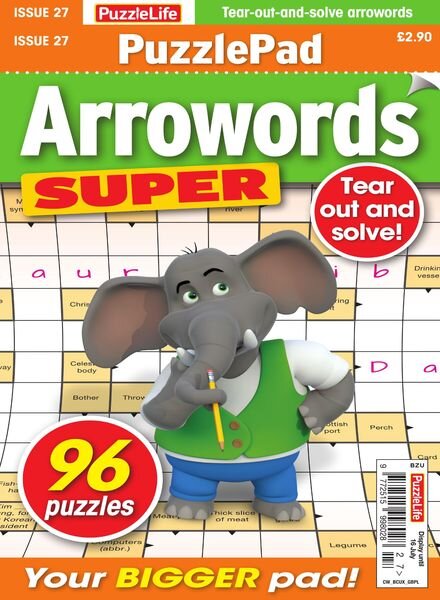 PuzzleLife PuzzlePad Arrowords Super – 18 June 2020 Cover