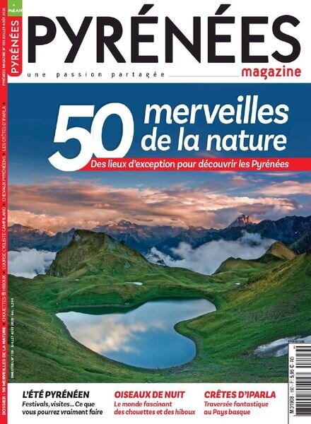 Pyrenees Magazine – Juillet-Aout 2020 Cover