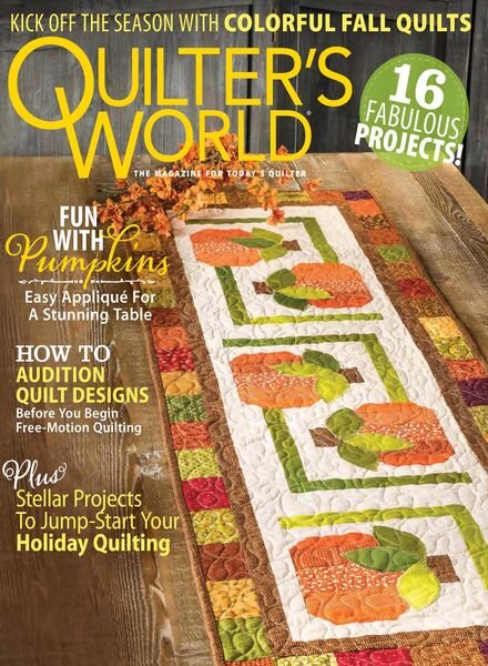 Quilter’s World – June 2020 Cover
