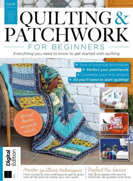 Quilting & Patchwork for Beginners – 25 June 2020 Cover