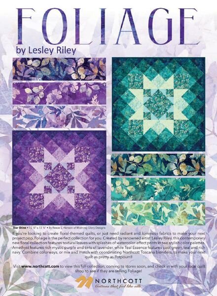 Quiltmaker – July 2020 Cover