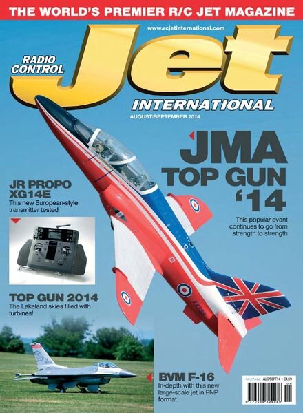 Radio Control Jet International – August-September 2014 Cover