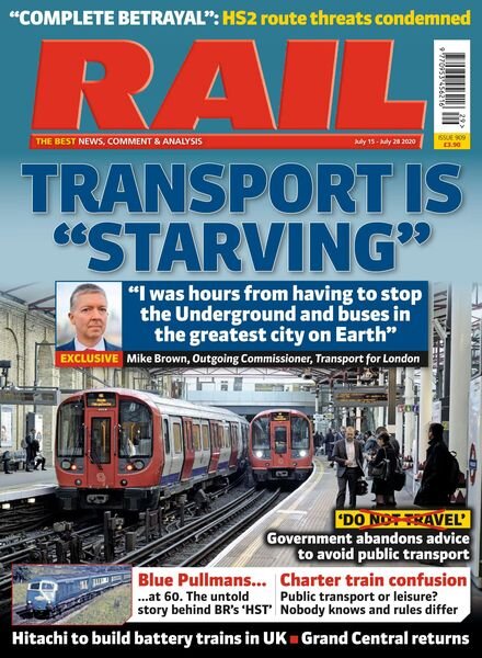 Rail – July 19, 2020 Cover