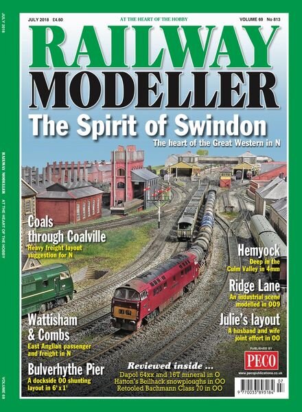 Railway Modeller – July 2018 Cover