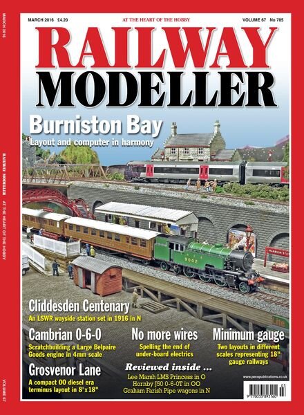 Railway Modeller – March 2016 Cover