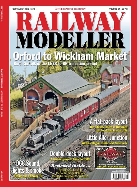 Railway Modeller – September 2016 Cover