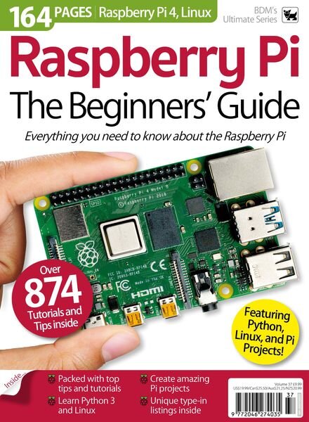 Raspberry Pi Coding Guides – June 2020 Cover